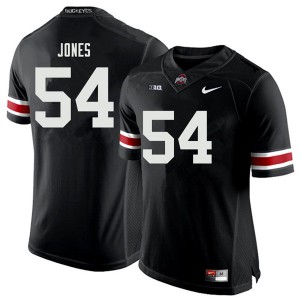 Men's OSU #54 Matthew Jones Black University Jerseys 219325-315