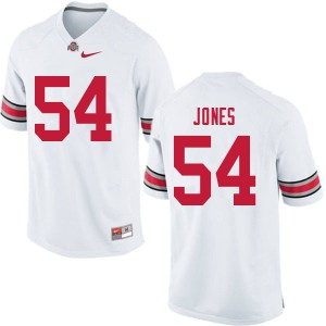 Mens Ohio State #54 Matthew Jones White University Jerseys 917353-967