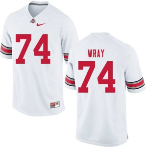 Men Ohio State #74 Max Wray White Alumni Jerseys 937752-294