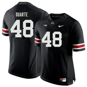 Men's Ohio State Buckeyes #48 Tate Duarte Black Stitched Jersey 438473-273