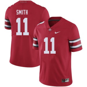 Men Ohio State #11 Tyreke Smith Red Stitch Jerseys 113673-281