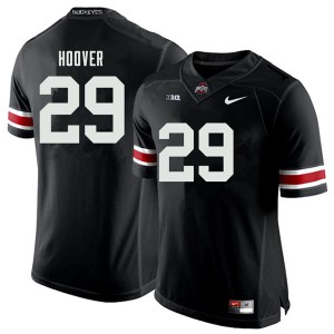 Men's Ohio State #29 Zach Hoover Black Stitched Jersey 349431-613