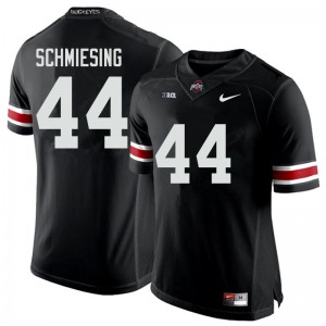 Men's Ohio State #44 Ben Schmiesing Black NCAA Jerseys 449349-190