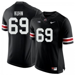 Men's Ohio State #69 Chris Kuhn Black NCAA Jerseys 495495-333