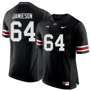 Men's Ohio State Buckeyes #64 Jack Jamieson Black Official Jersey 843915-426