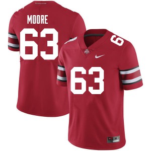 Men's Ohio State #63 Kyle Moore Red Stitch Jerseys 551423-489