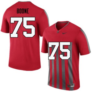 Men Ohio State #75 Alex Boone Throwback Game Stitched Jersey 541205-237