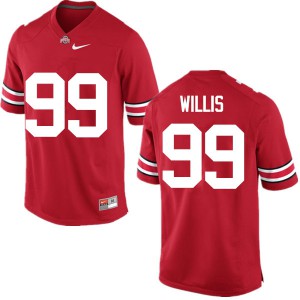 Men's Ohio State #99 Bill Willis Red Game Football Jerseys 295932-560