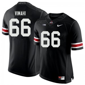 Men Ohio State #66 Enokk Vimahi Black Player Jerseys 525717-895
