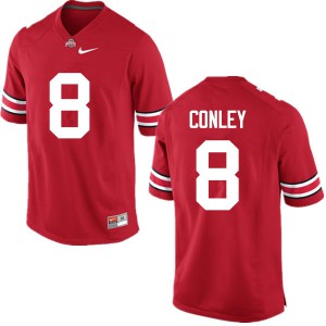 Men Ohio State #8 Gareon Conley Red Game College Jersey 304719-557