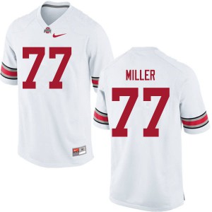 Men Ohio State #77 Harry Miller White Stitch Jersey 987159-961