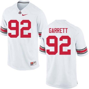 Men's Ohio State #92 Haskell Garrett White Football Jerseys 734086-136