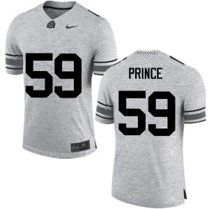 Men's Ohio State Buckeyes #59 Isaiah Prince Gray Game Stitched Jerseys 263347-785