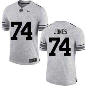 Mens OSU #74 Jamarco Jones Gray Game University Jerseys 359450-212