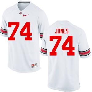 Men's OSU #74 Jamarco Jones White Game Stitch Jerseys 113728-234