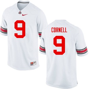 Men's Ohio State #9 Jashon Cornell White Game University Jersey 920907-213