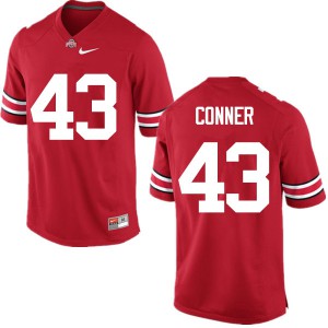 Mens Ohio State Buckeyes #43 Nick Conner Red Game Football Jerseys 926129-114