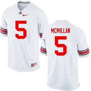 Men Ohio State #5 Raekwon McMillan White Game Player Jersey 419638-689