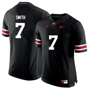 Men OSU #7 Rod Smith Black Game Embroidery Jersey 778354-925