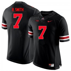 Mens Ohio State #7 Rod Smith Black Limited Official Jerseys 722588-179