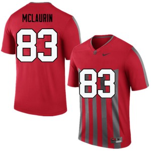 Men Ohio State #83 Terry McLaurin Throwback Game College Jersey 284506-316