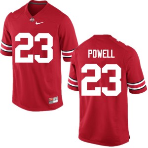 Men's Ohio State Buckeyes #23 Tyvis Powell Red Game Alumni Jersey 514111-476