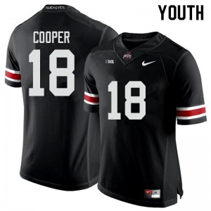 Youth Ohio State #18 Jonathon Cooper Black High School Jersey 927544-437