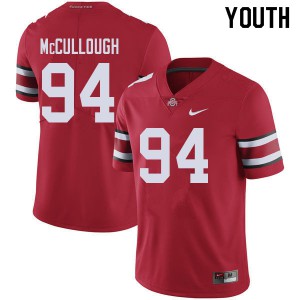 Youth Ohio State #94 Roen McCullough Red NCAA Jerseys 987832-891