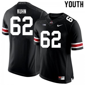 Youth Ohio State #62 Chris Kuhn Black Player Jerseys 408236-684