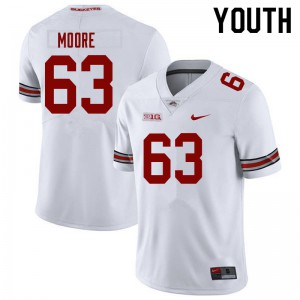 Youth Ohio State #63 Kyle Moore White Alumni Jerseys 707347-499