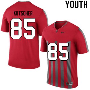 Youth Ohio State #85 Austin Kutscher Retro Football Jersey 157436-276