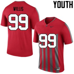 Youth Ohio State #99 Bill Willis Throwback Game University Jerseys 639824-377