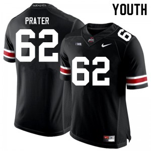 Youth OSU #62 Bryce Prater Black Player Jersey 206479-883