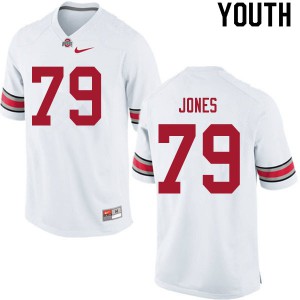 Youth Ohio State Buckeyes #79 Dawand Jones White Player Jersey 194700-606