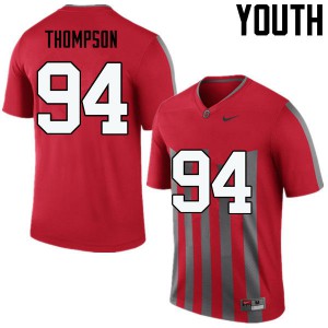 Youth Ohio State Buckeyes #94 Dylan Thompson Throwback Game University Jersey 932245-817