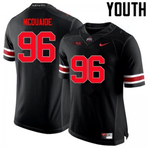Youth Ohio State #96 Jake McQuaide Black Limited Official Jersey 657142-340