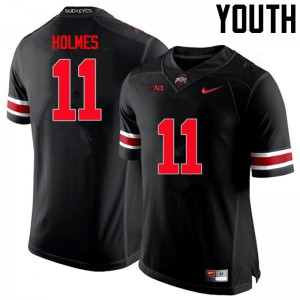 Youth OSU #11 Jalyn Holmes Black Limited College Jersey 233415-808