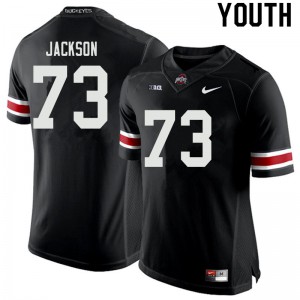 Youth OSU Buckeyes #73 Jonah Jackson Black High School Jersey 773031-765