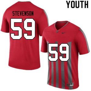 Youth Ohio State #59 Zach Stevenson Retro Football Jersey 336328-197