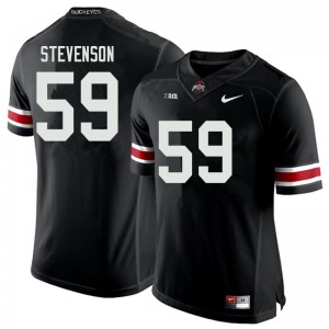 Men Ohio State Buckeyes #59 Zach Stevenson Black Stitched Jersey 623470-337