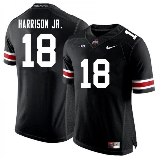 Men's OSU Buckeyes #18 Marvin Harrison Jr. Black Football Jerseys - Marvin  Harrison Jr. Jersey - Ohio State Jersey 